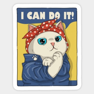 I Can Do It Sticker